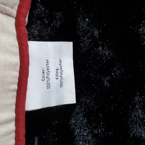 2 - MADISON PARK Jackson Blocks Faux Suede Accent Throw Pillows-Embroidered-EUC - Picture 5 of 16